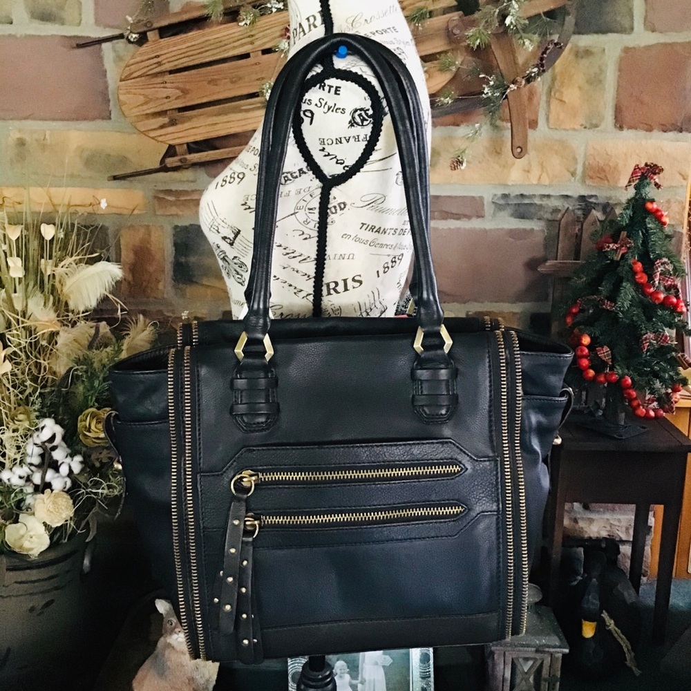 orYANY Tara Leather Tote Bag